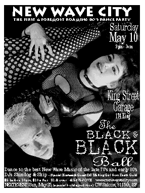 Black & Black Ball flyer